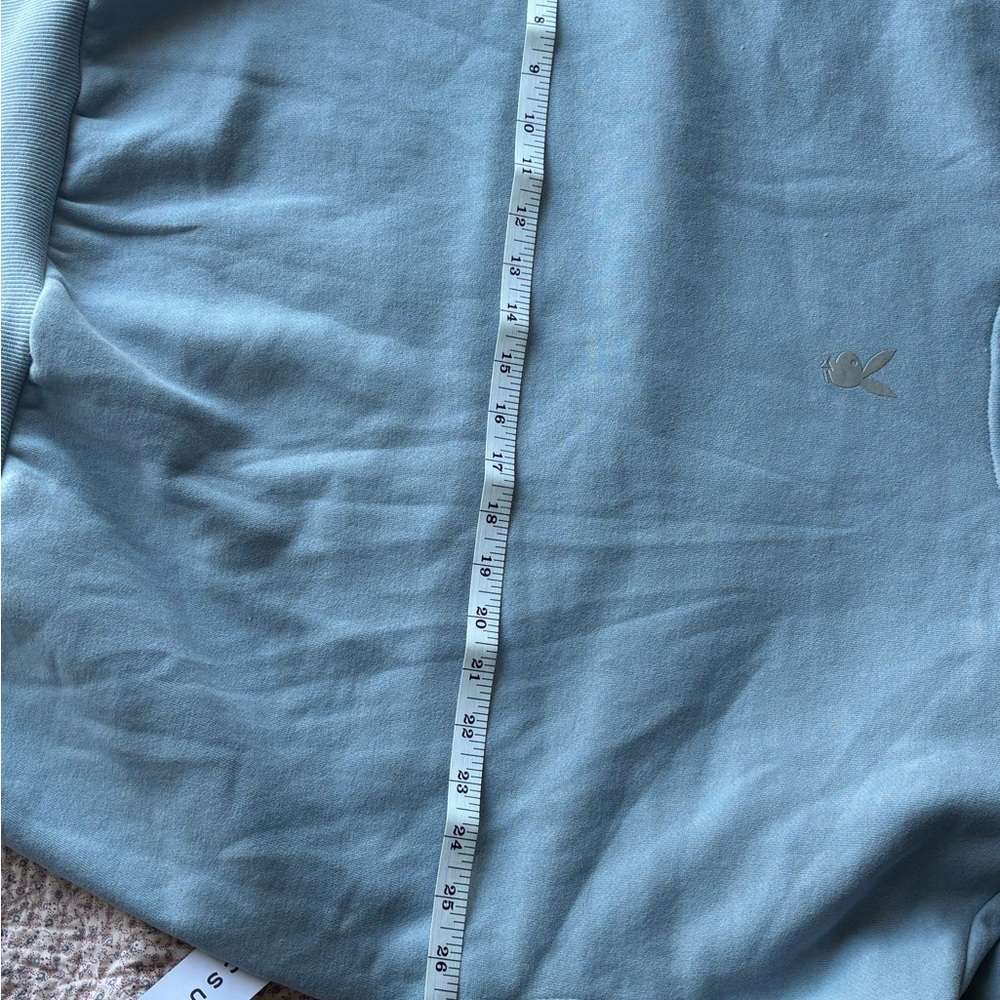 PLAYBOY Sky Blue Women's Hoodie - Picture 9 of 11